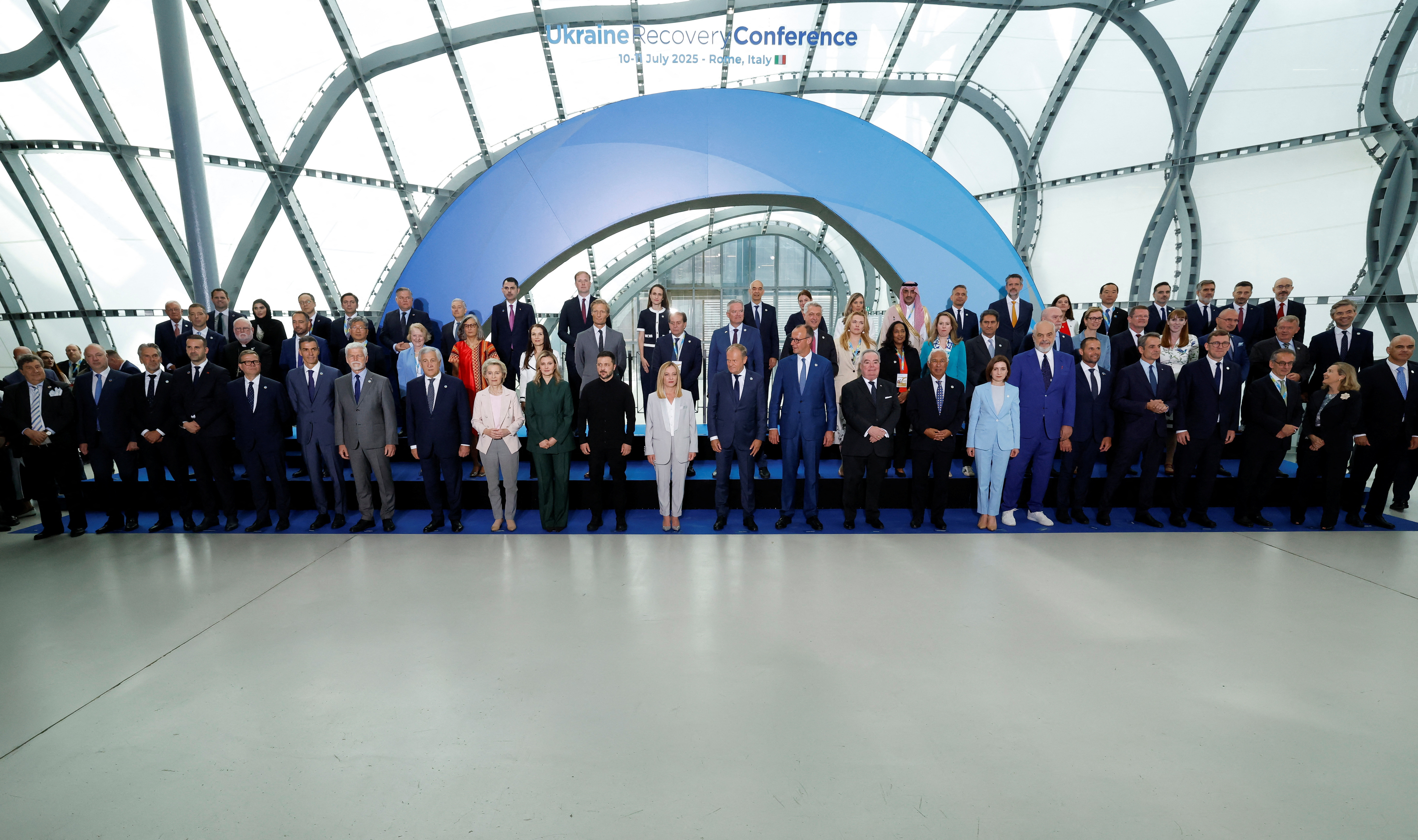 Ukraine Recovery Conference, in Rome