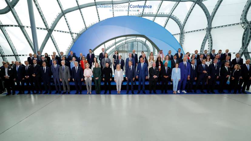 Ukraine Recovery Conference, in Rome