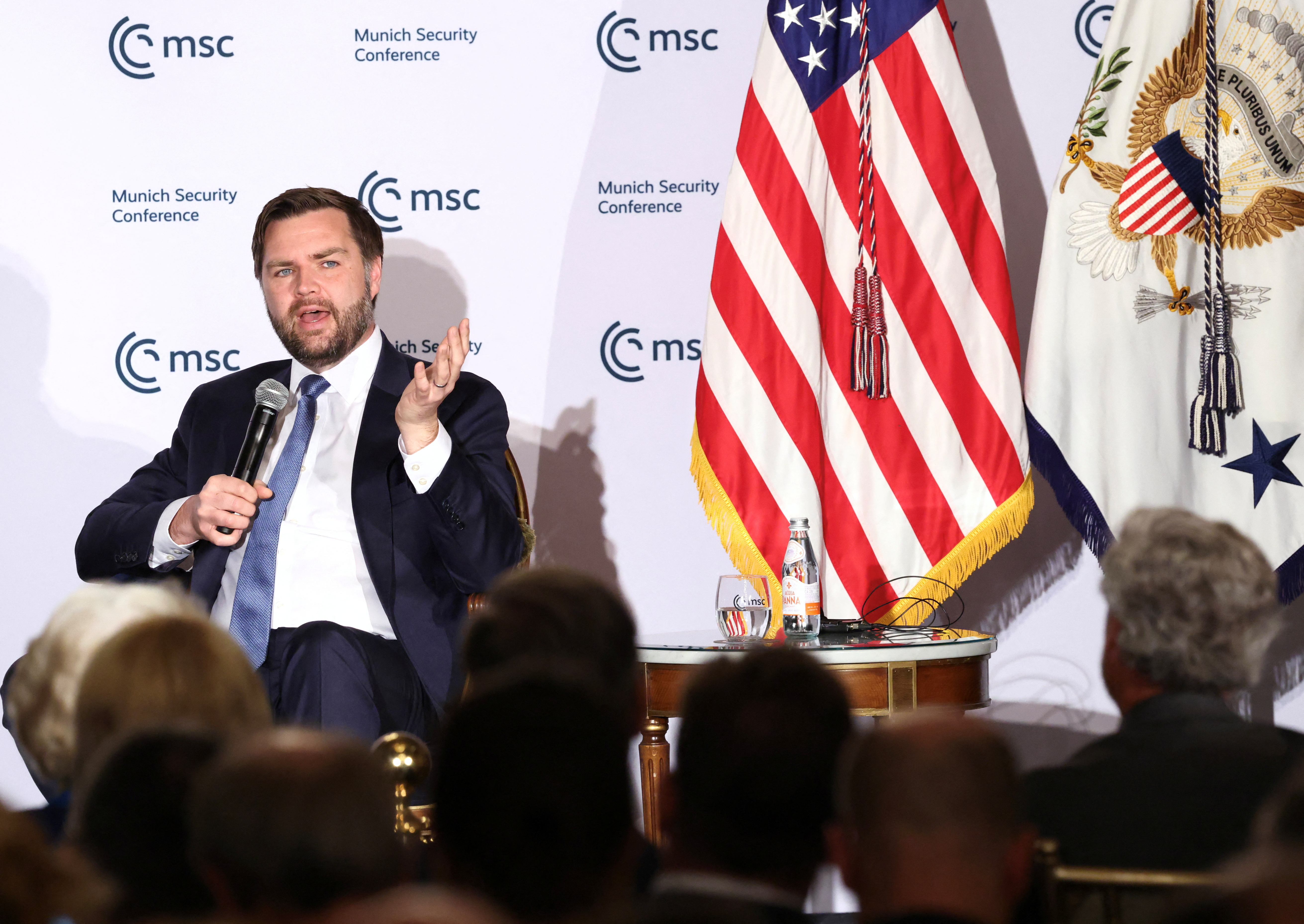 U.S. Vice President Vance takes part in Munich Security Conference event in Washington
