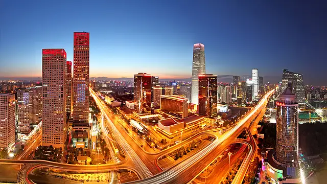 A view of Beijing