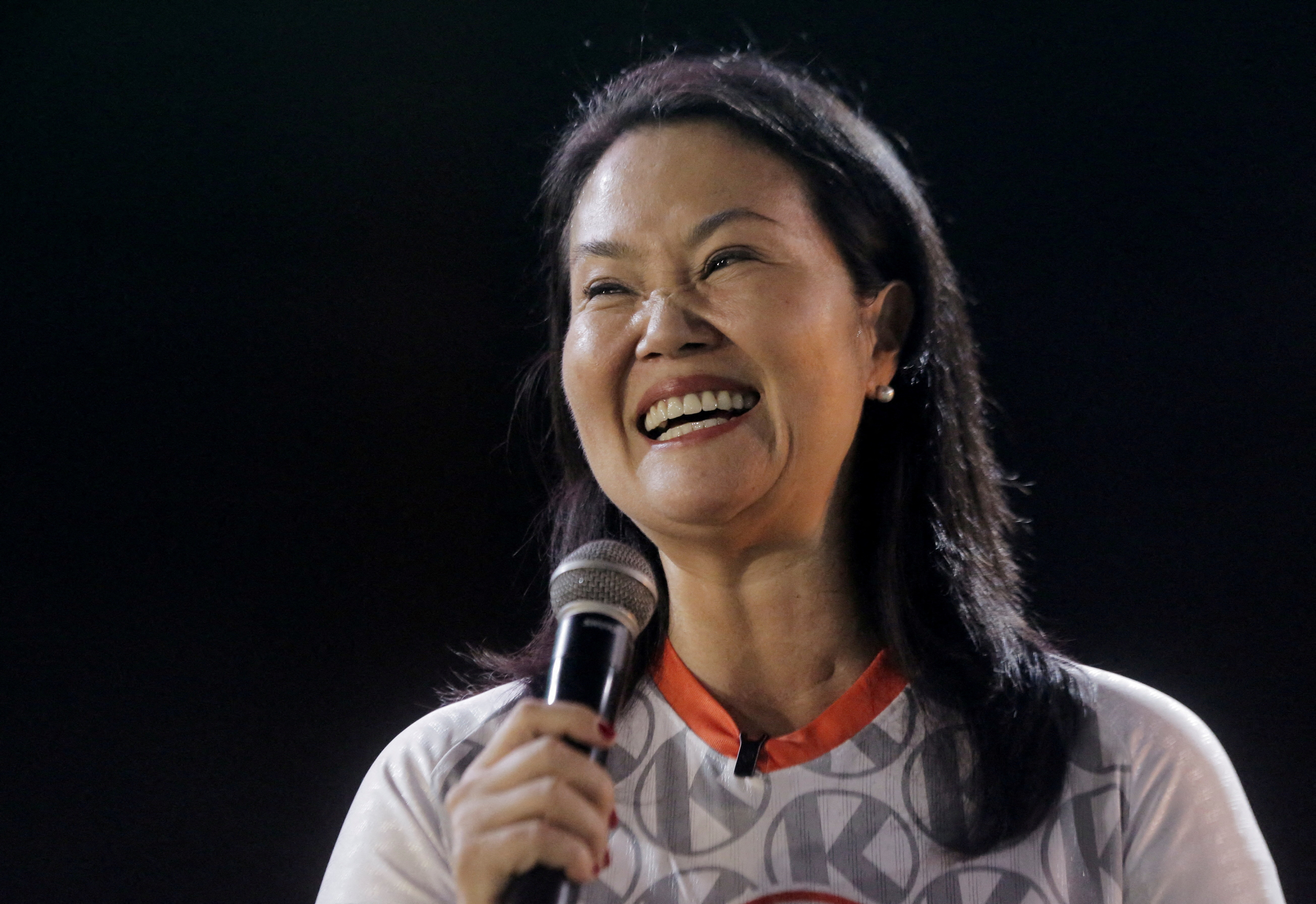 FILE PHOTO: Keiko Fujimori, announces the party’s list of congressional candidates in Lima
