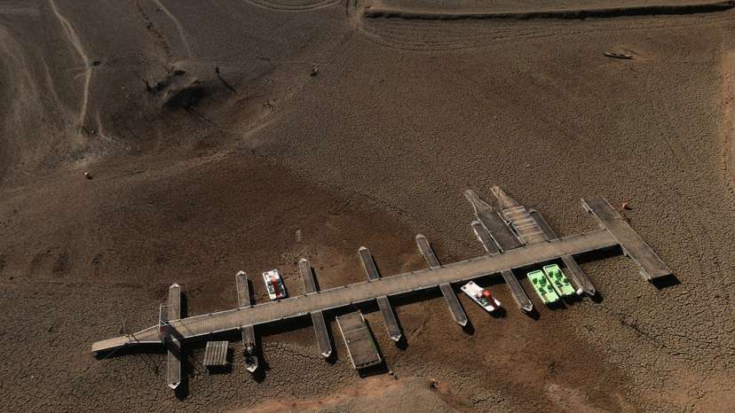 Reservoir volume plummets as Catalonia declares state of emergency over drought