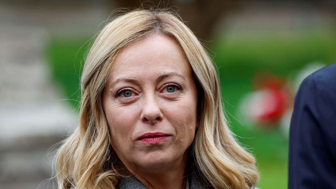 FILE PHOTO: Automaker Lamborghini donates an "Urus" car to the Italian State Police