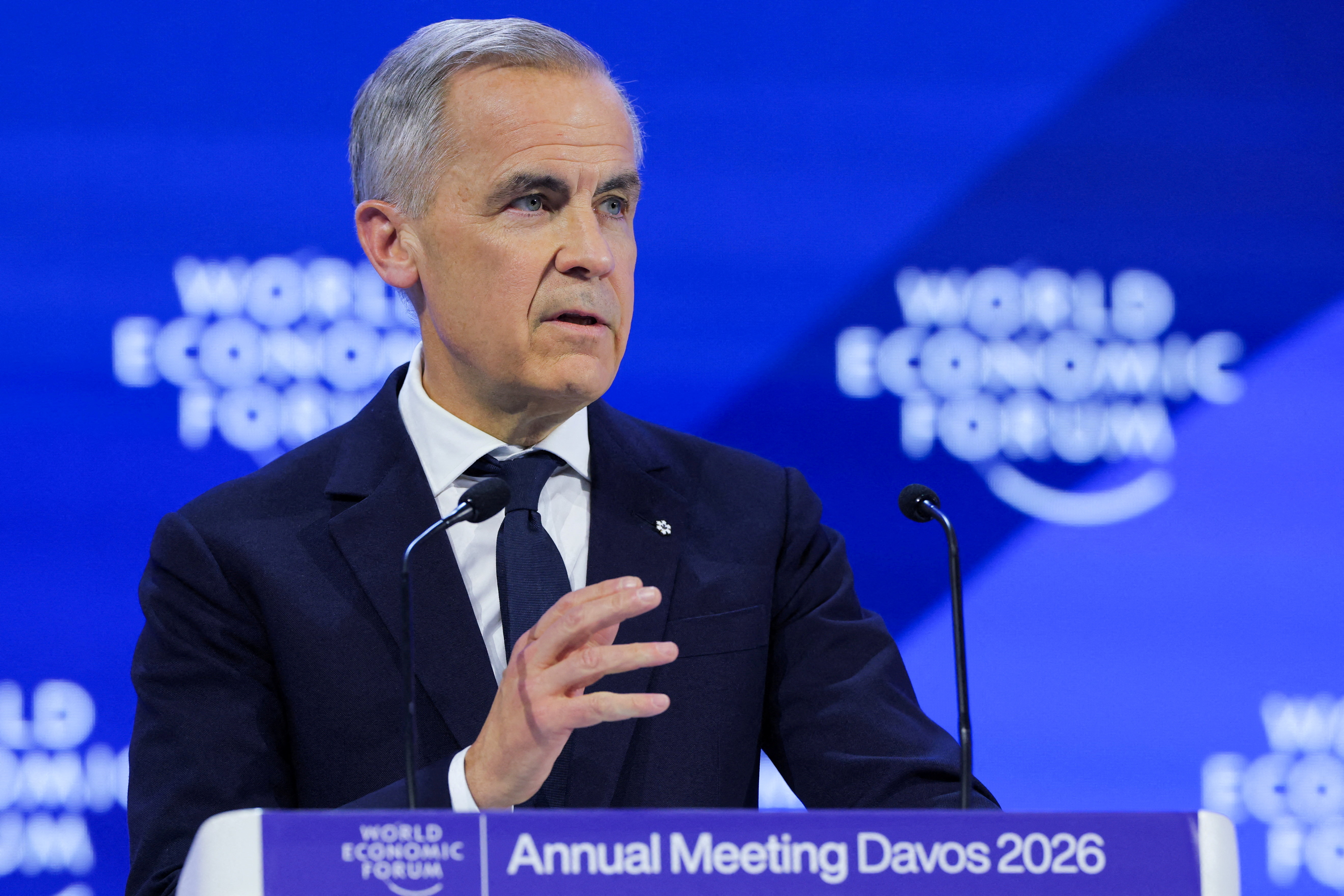 FILE PHOTO: 56th annual World Economic Forum (WEF) meeting in Davos
