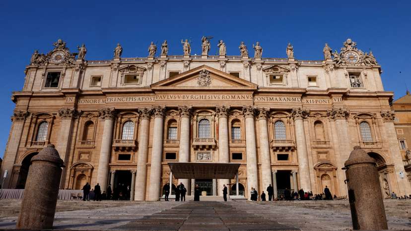 Pope Francis holds a weekly audience at the Vatican