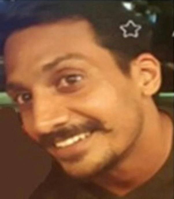 FBI handout image of wanted former Indian intelligence officer Vikash Yadav