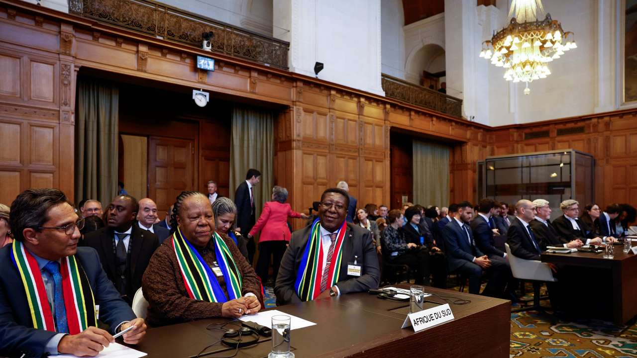 World Court rules on Gaza emergency measures in Israel genocide case, in The Hague