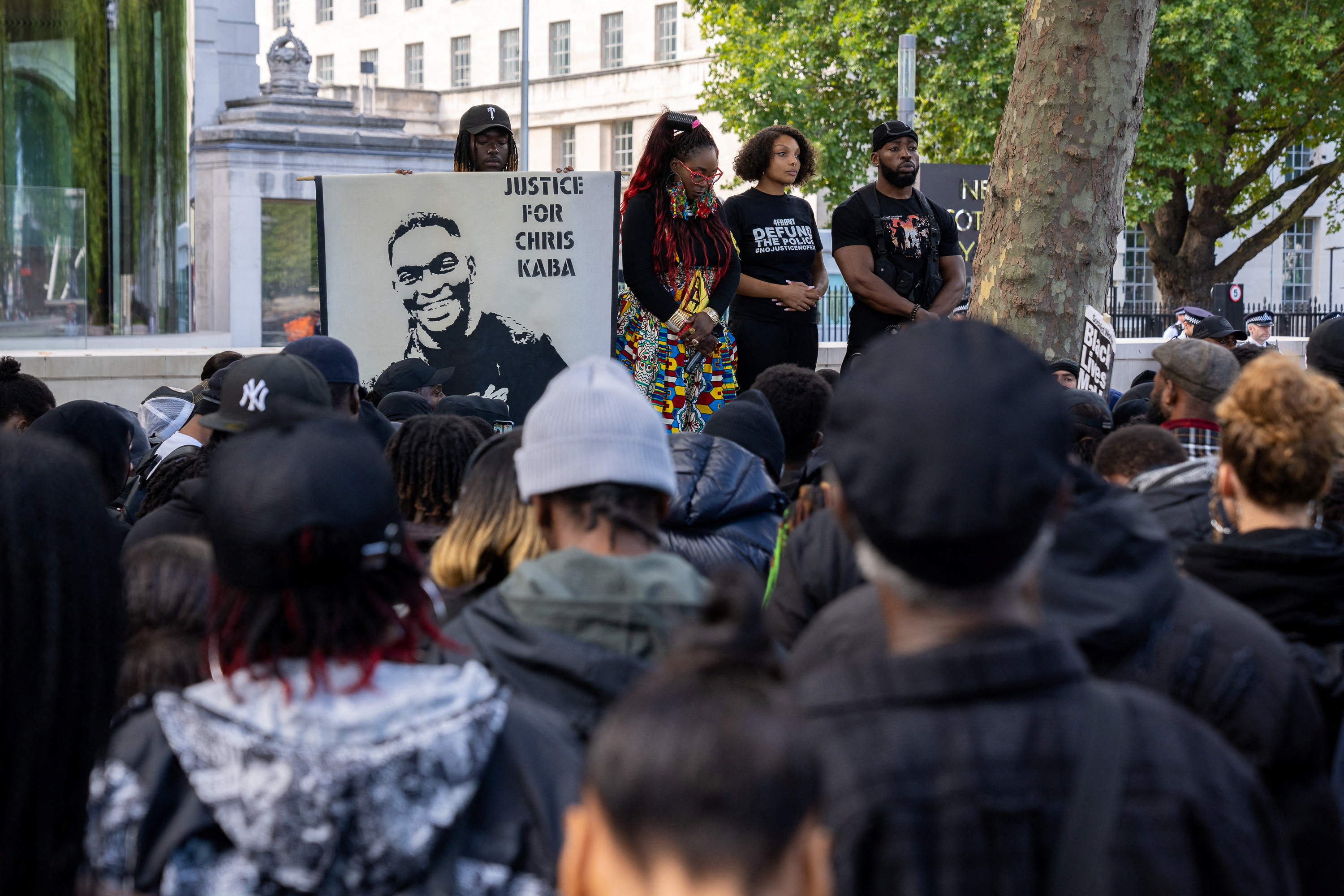 Justice for Chris Kaba protest in London