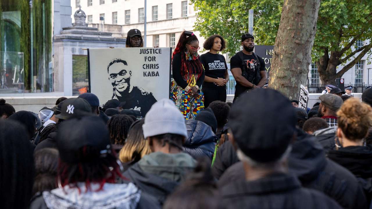 Justice for Chris Kaba protest in London