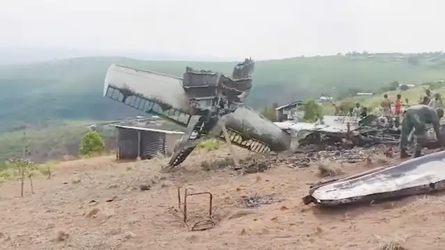 DRC military plane crash
