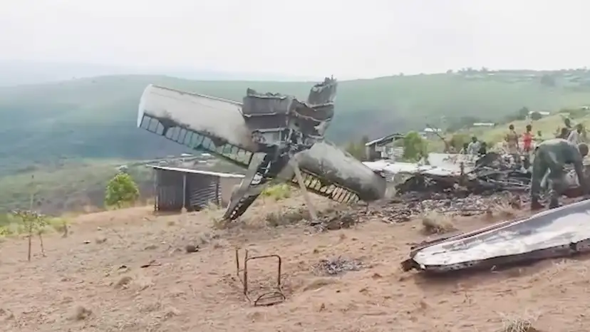 DRC military plane crash