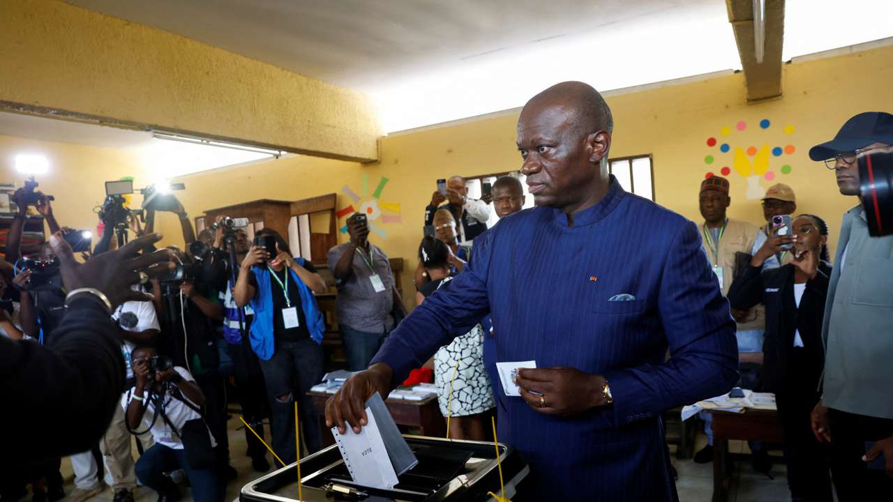 Gabon holds presidential election