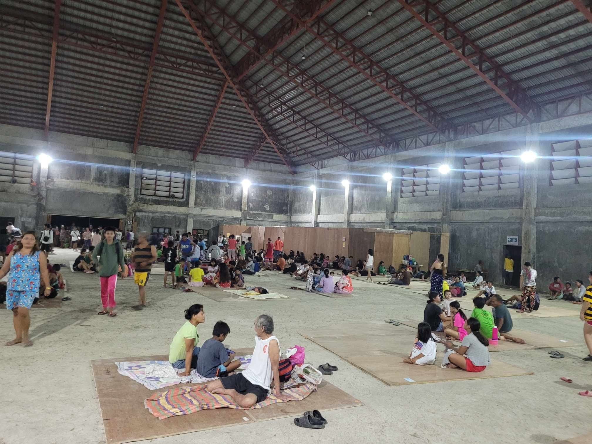 Aftermath of earthquake in Philippines
