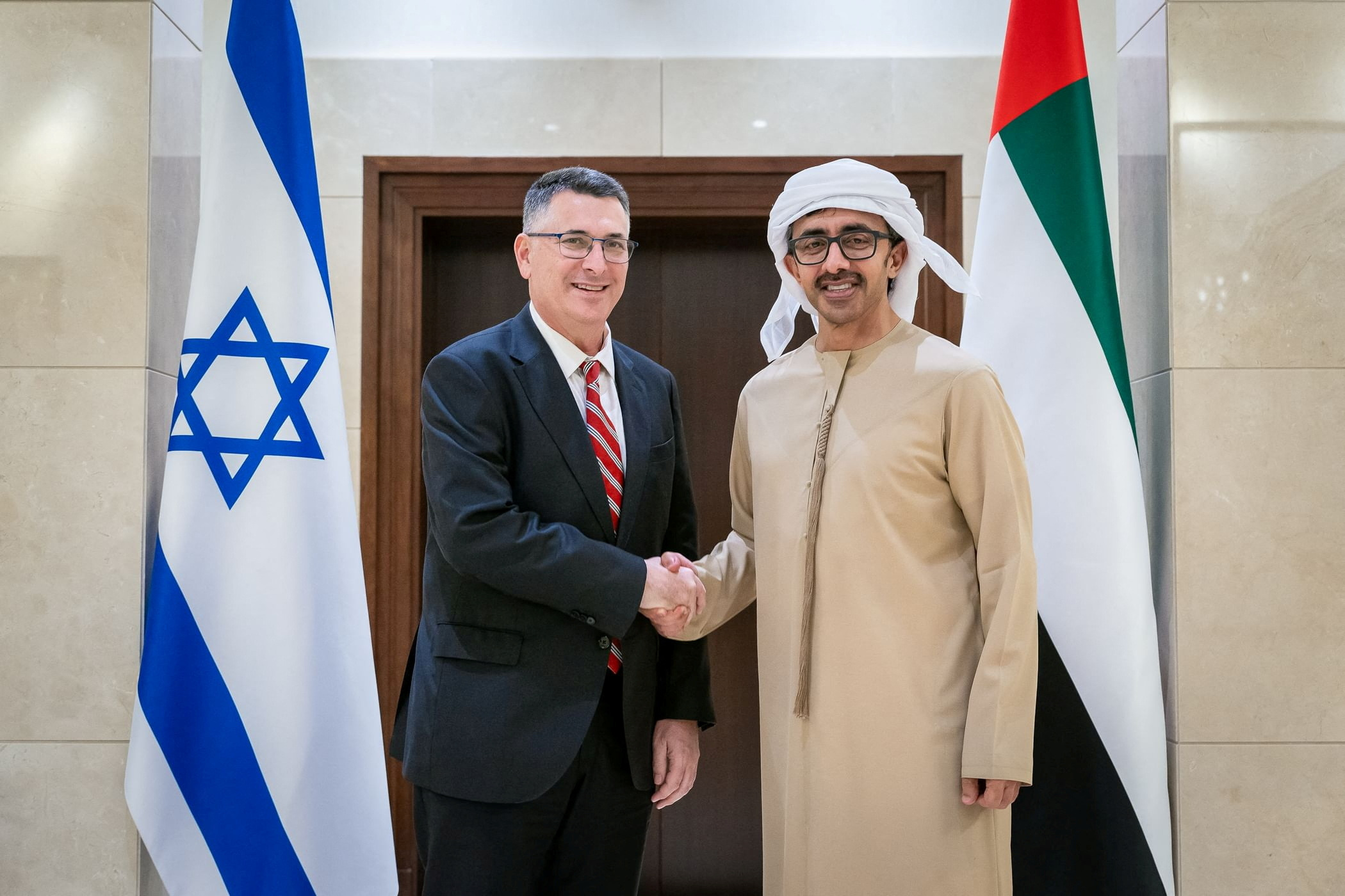 Israel's Foreign Minister Gideon Sa'ar visits Abu Dhabi