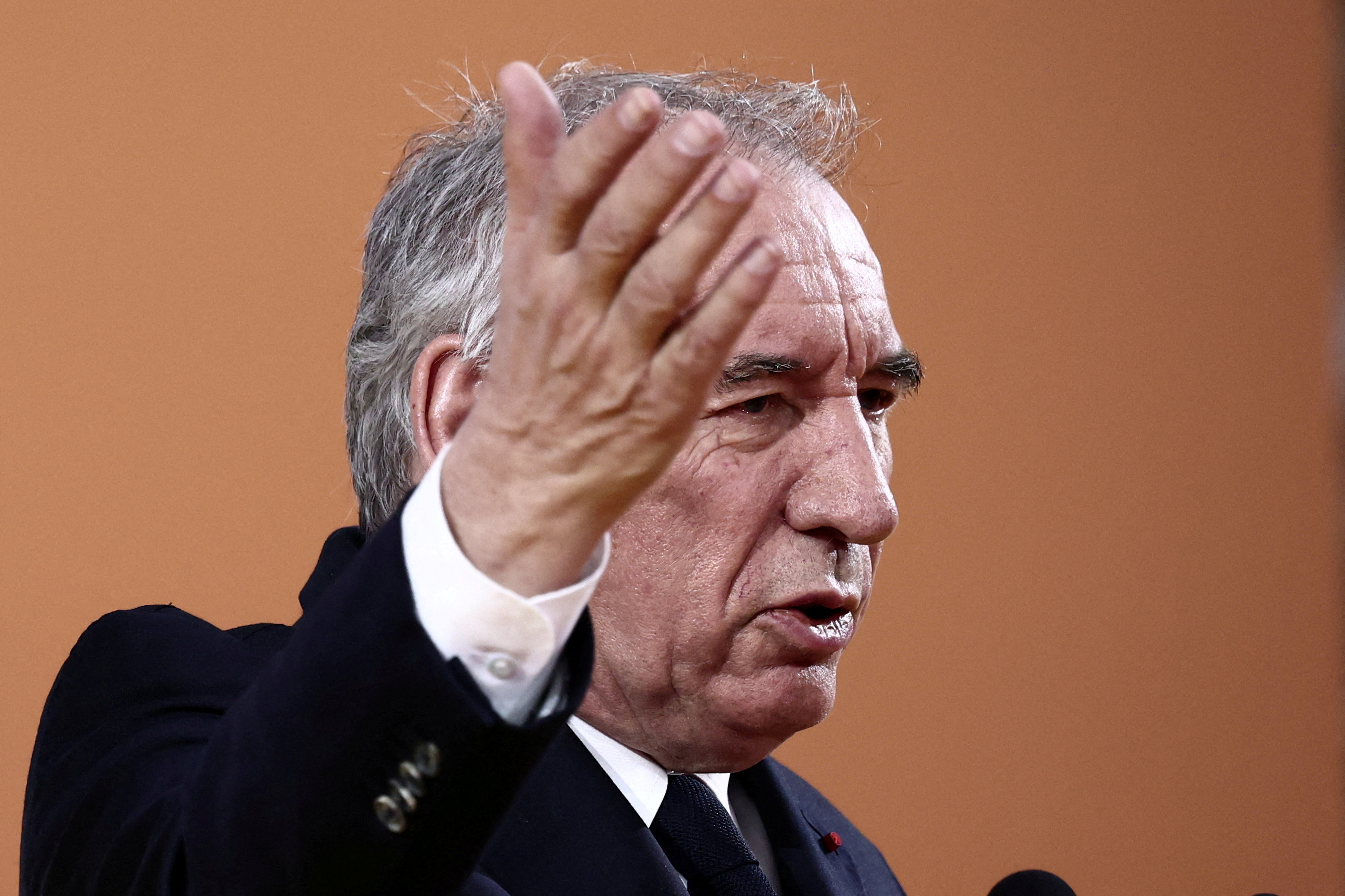 FILE PHOTO: France's Prime Minister Francois Bayrou