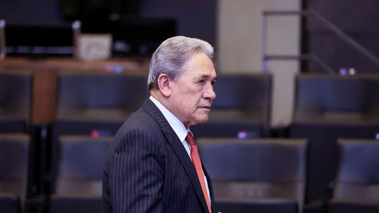 New Zealand Foreign Minister Winston Peters at NATO