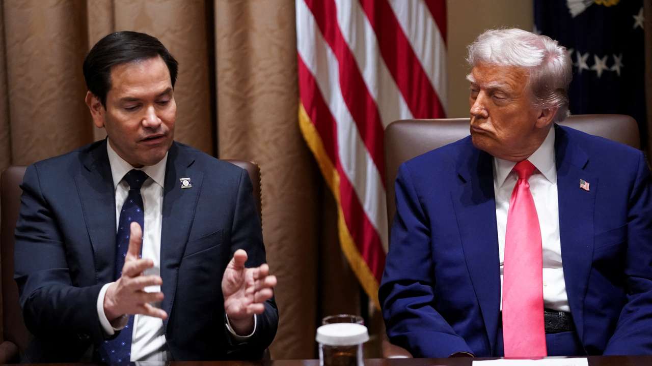 U.S. President Trump holds a cabinet meeting at the White House