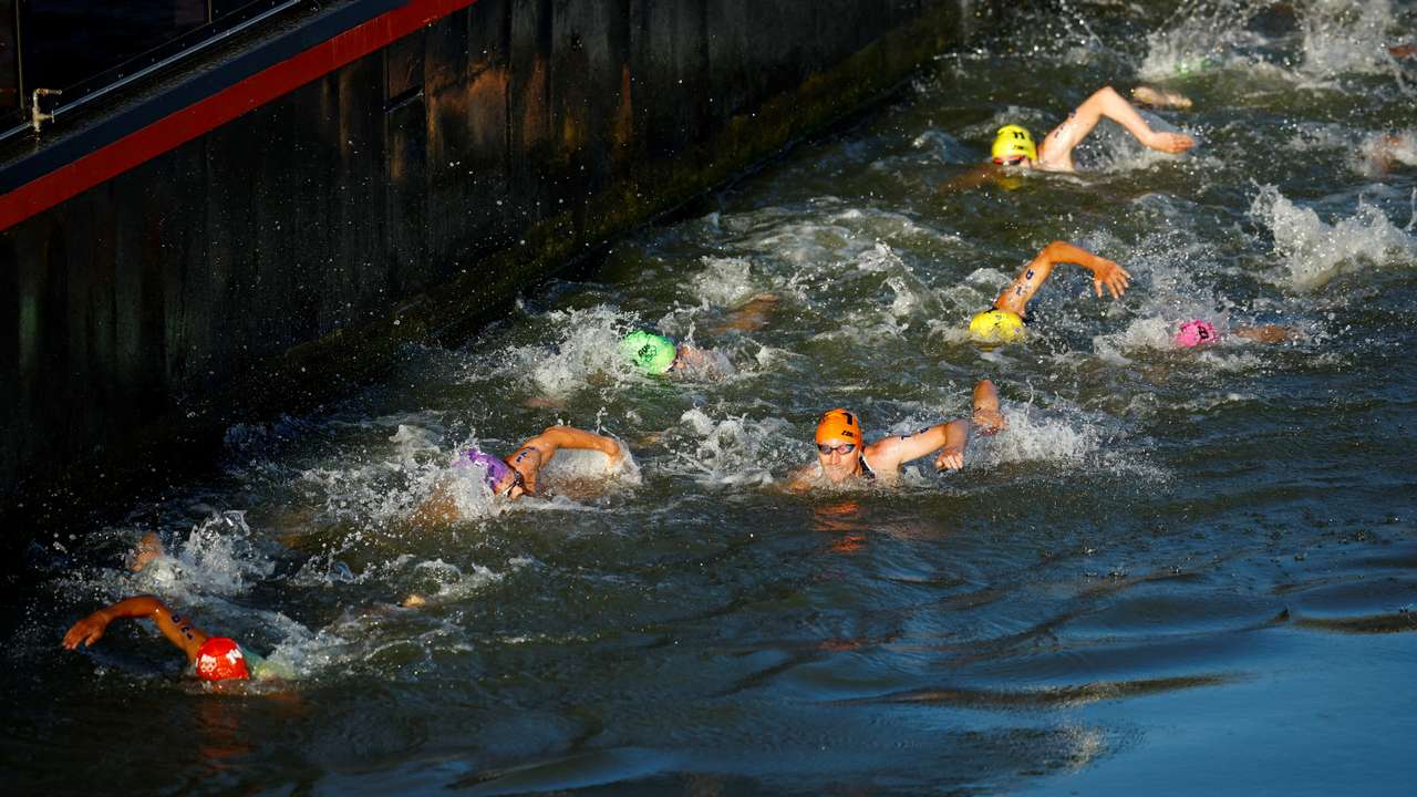 FILE PHOTO: Triathlon - Mixed Relay