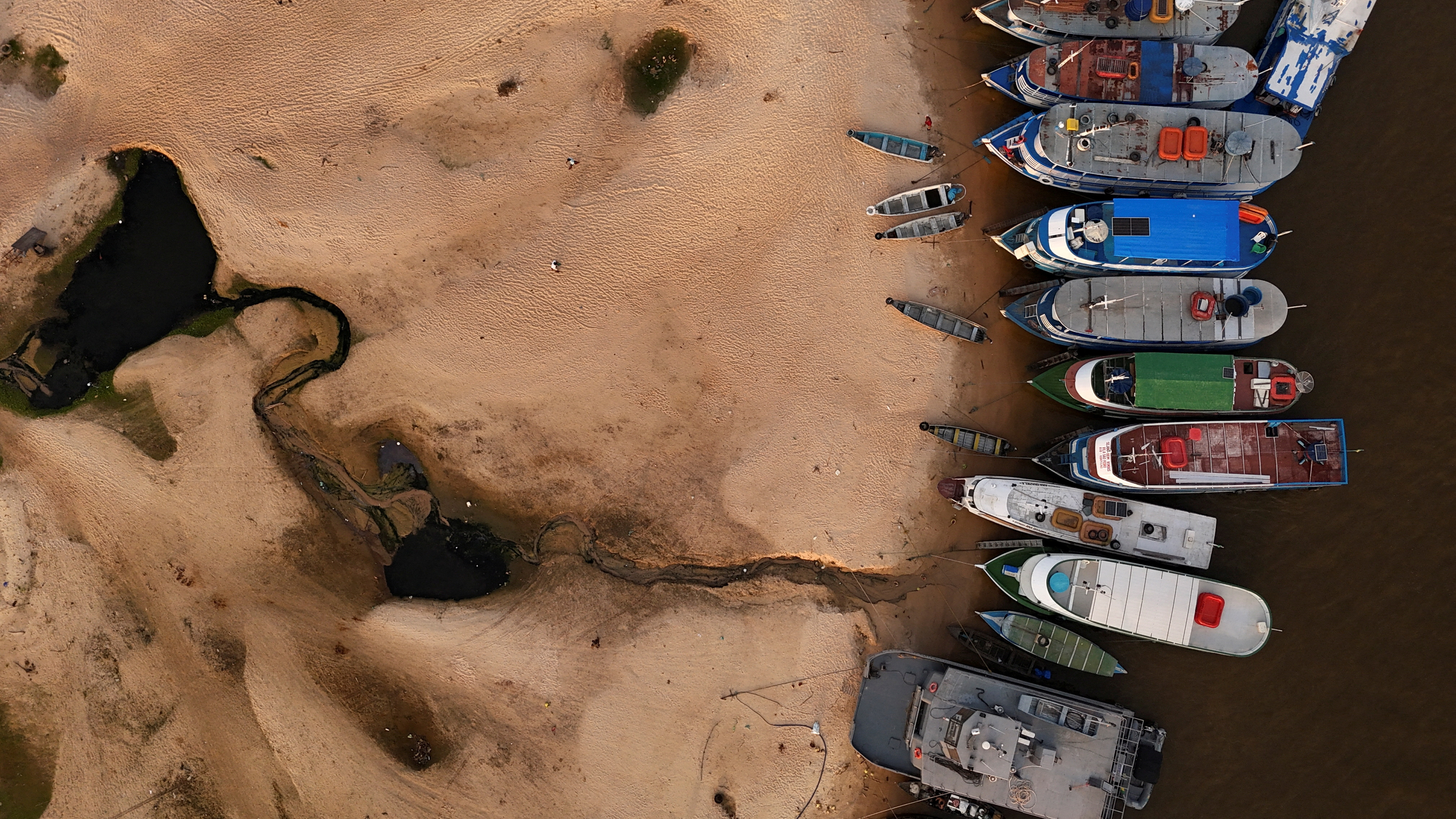 Drought hits the Amazon, in Santarem