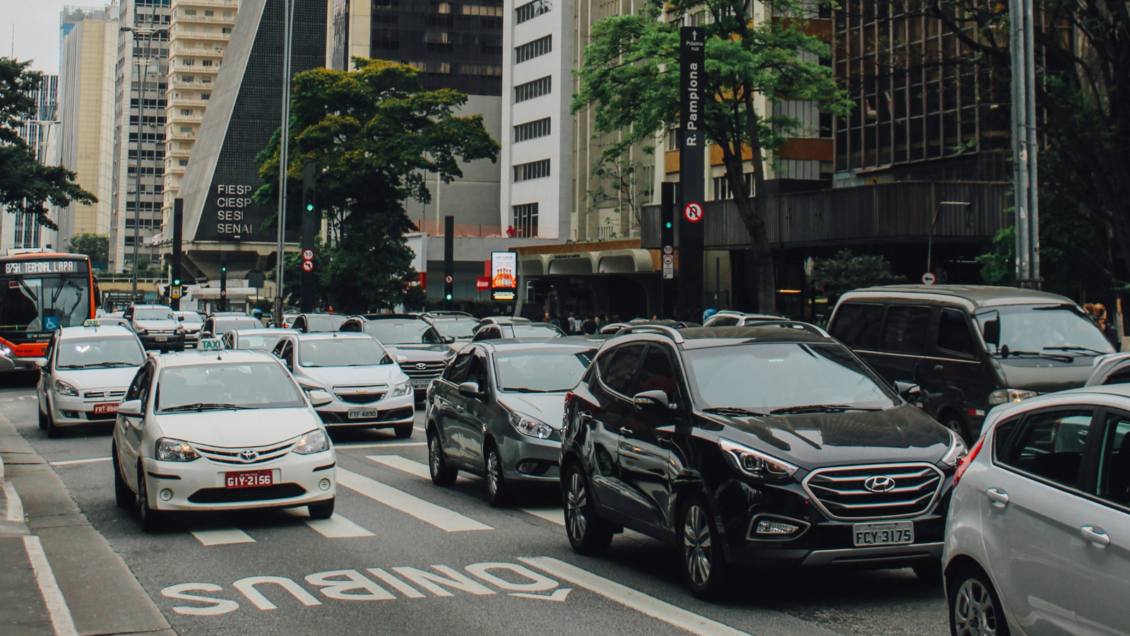 Táxi em São Paulo