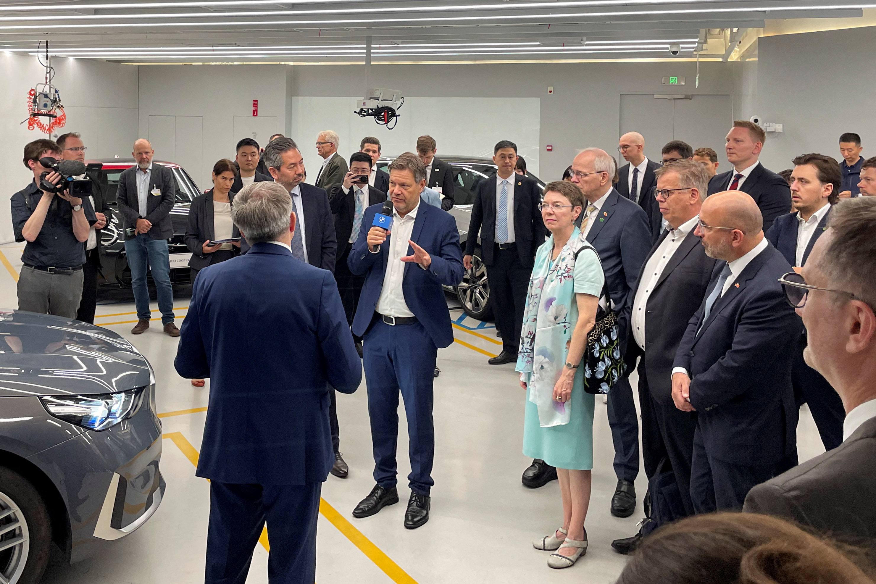 German Vice Chancellor and Economy Minister Robert Habeck visits China
