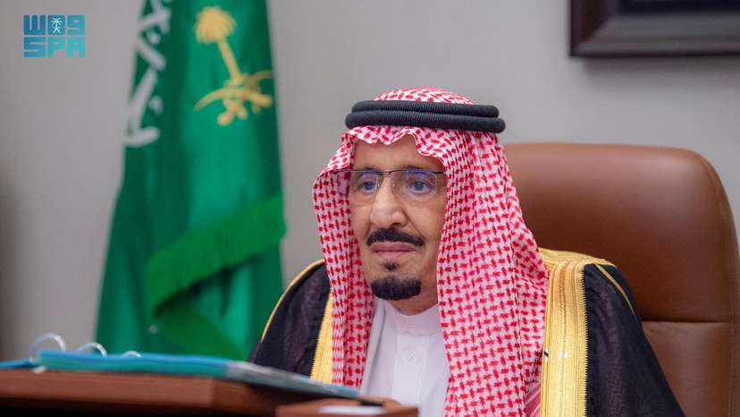 Saudi King Chairs Cabinet Meeting in Jeddah, Saudi Arabia