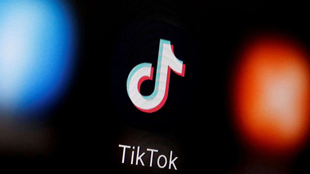 FILE PHOTO: A TikTok logo is displayed on a smartphone in this illustration