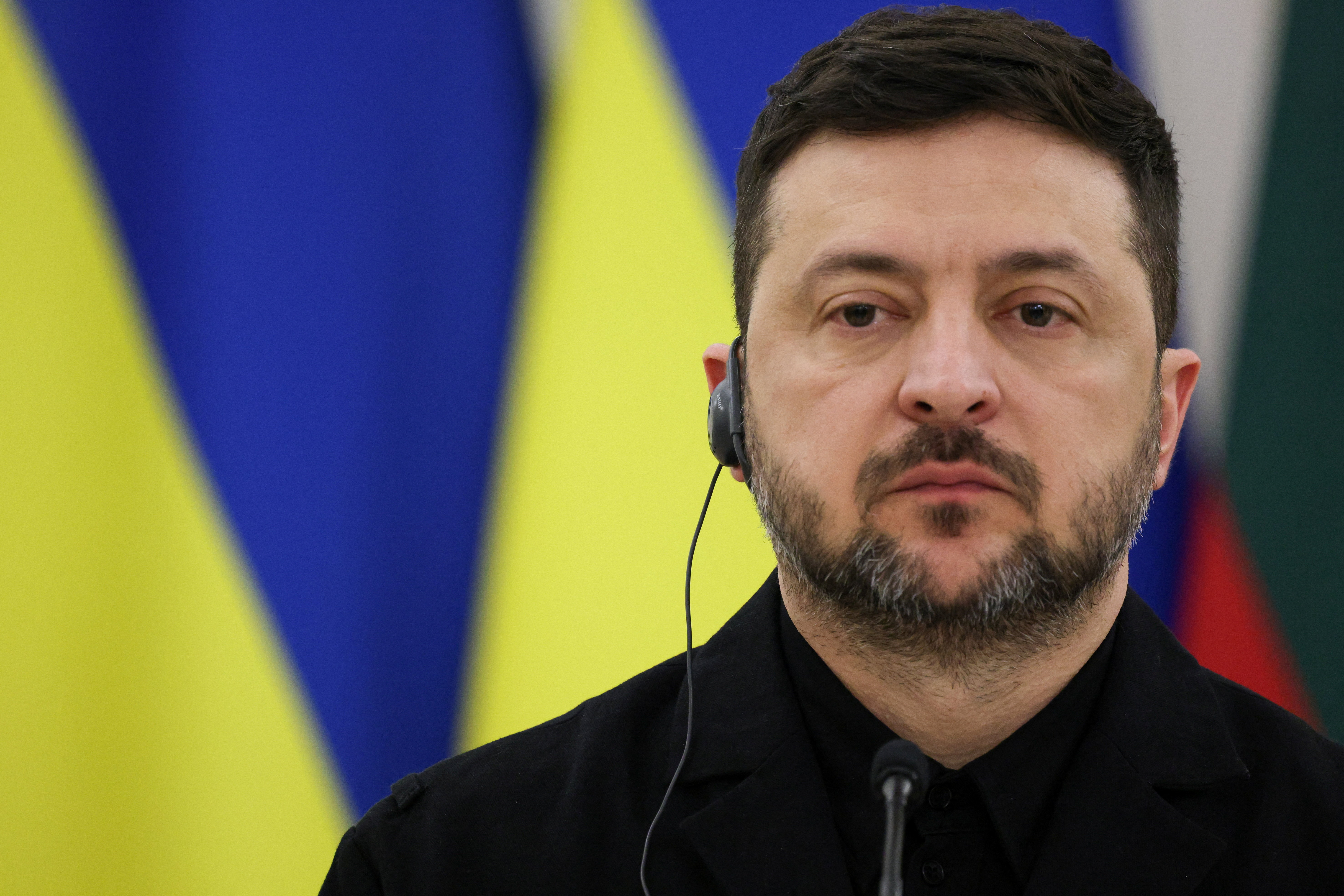 Ukrainian President Zelenskiy and Polish President Nawrocki visit Lithuania
