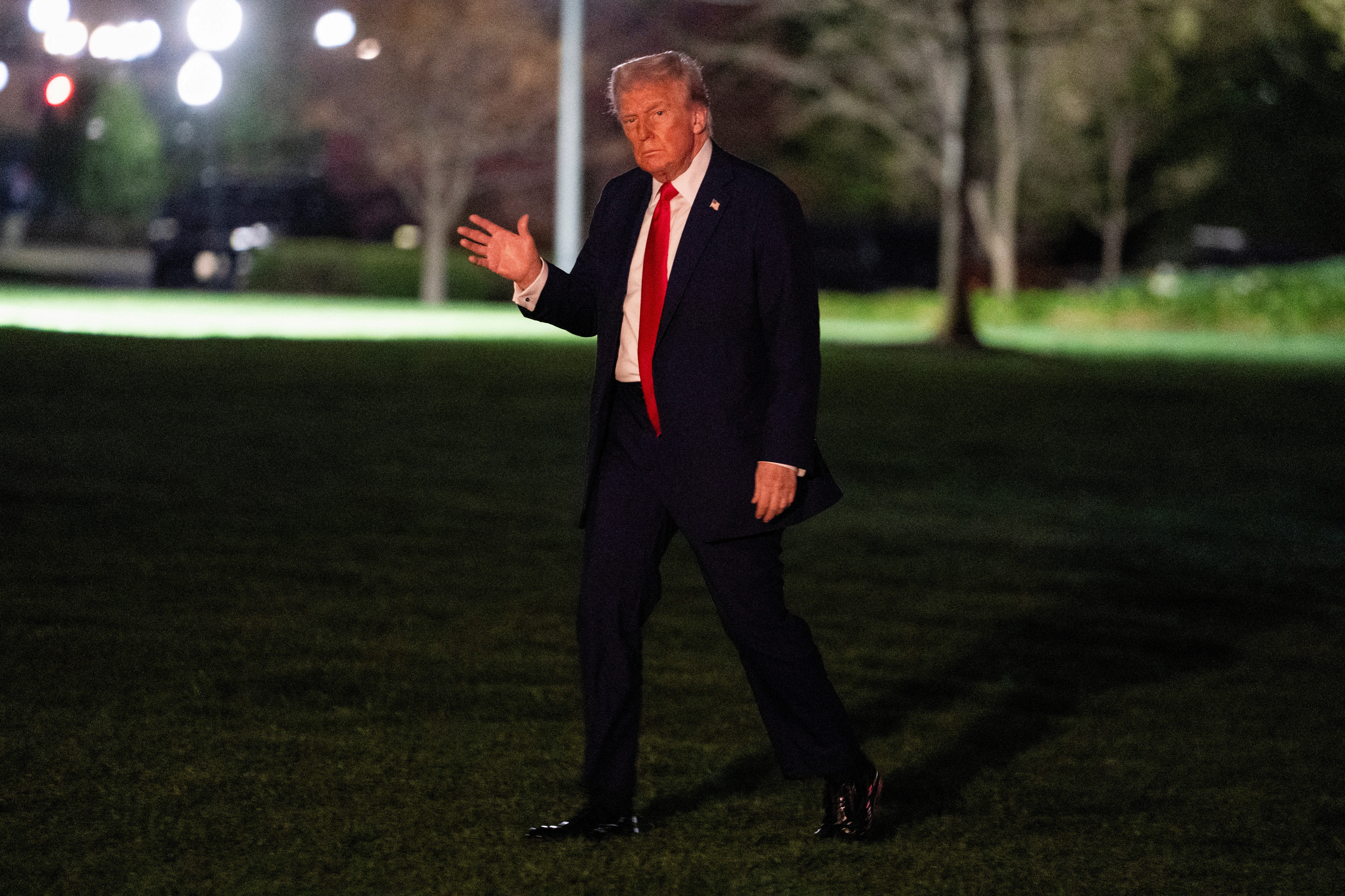 FILE PHOTO: U.S. President Donald Trump Returns to the White House