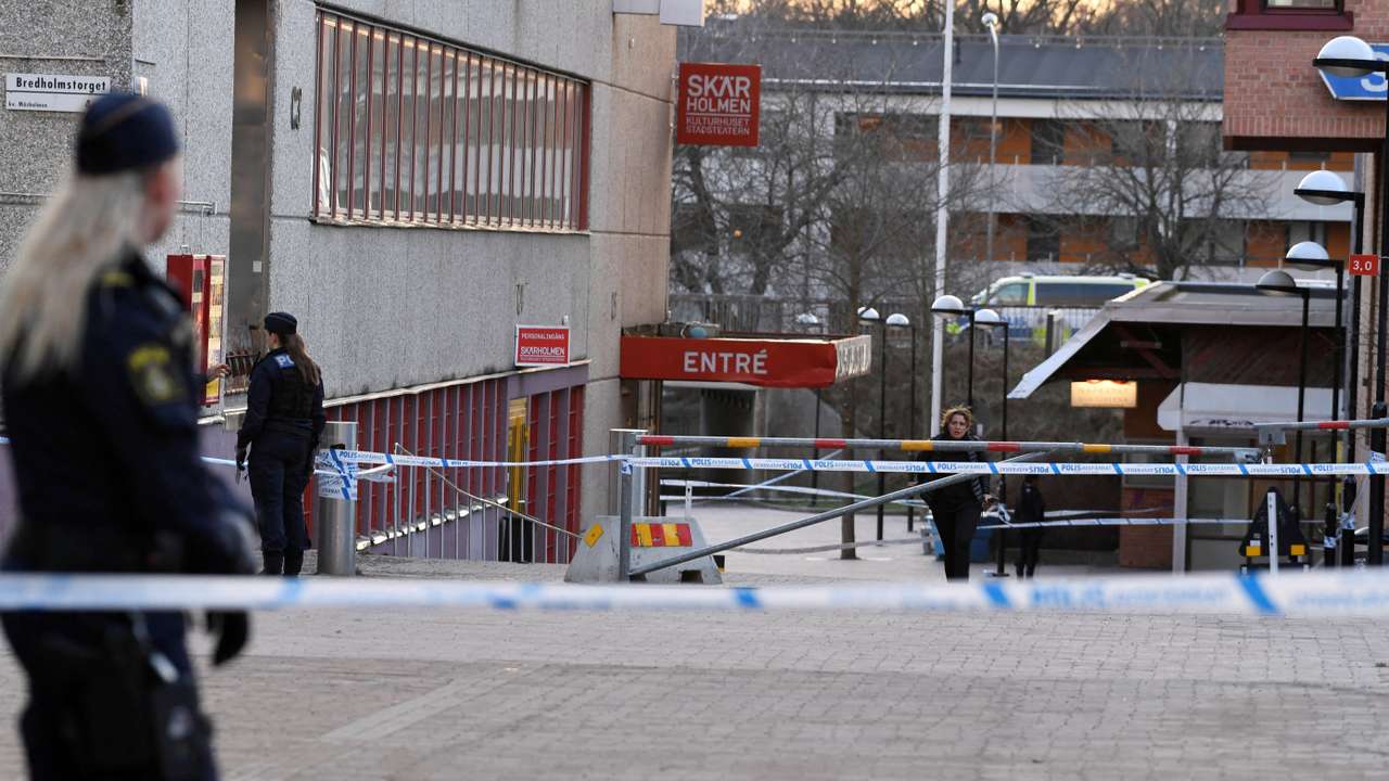 FILE PHOTO: Shooting incident in Stockholm