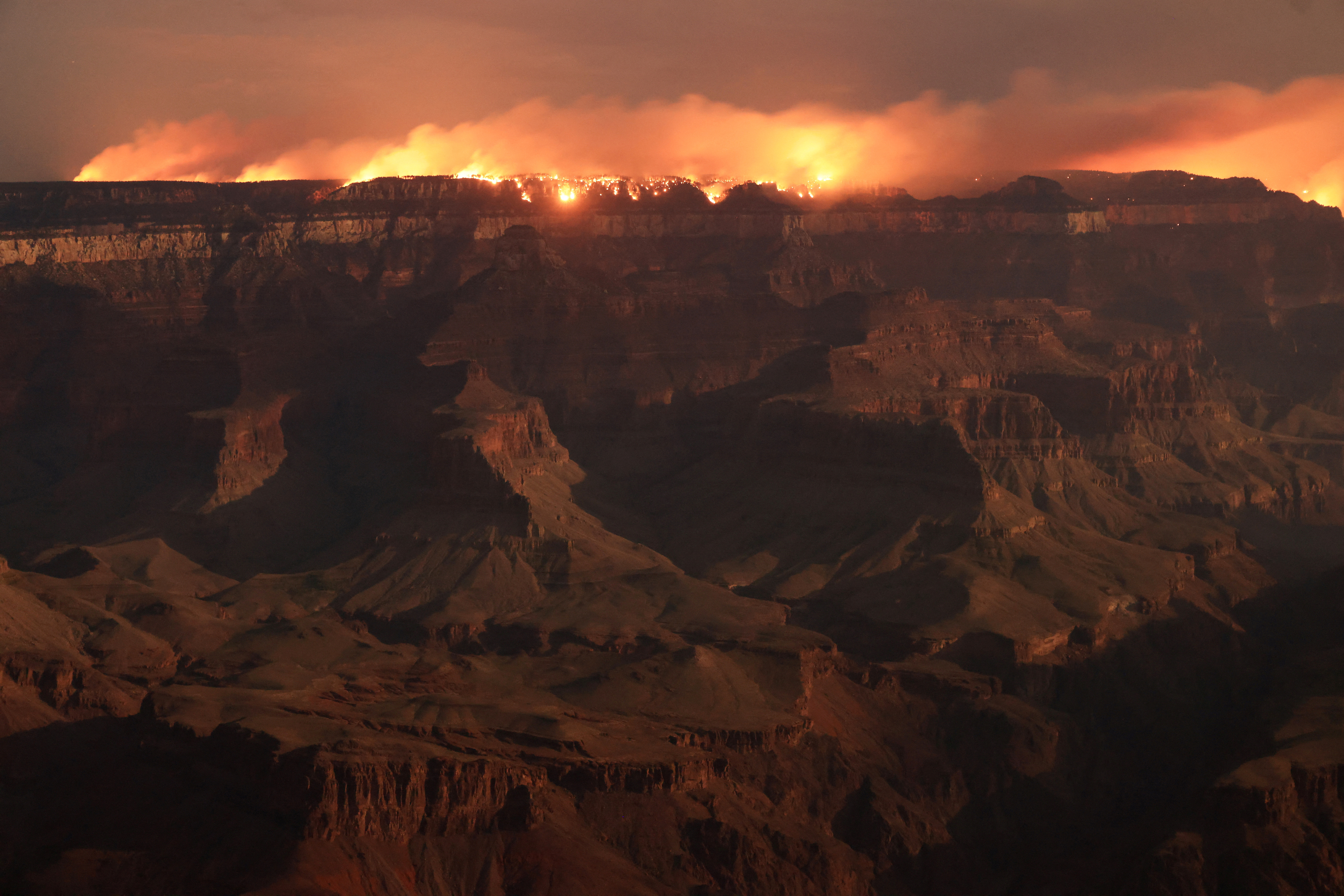 Dragon Bravo Fire in the Grand Canyon
