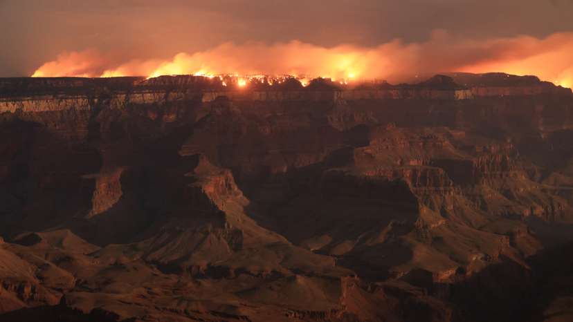Dragon Bravo Fire in the Grand Canyon