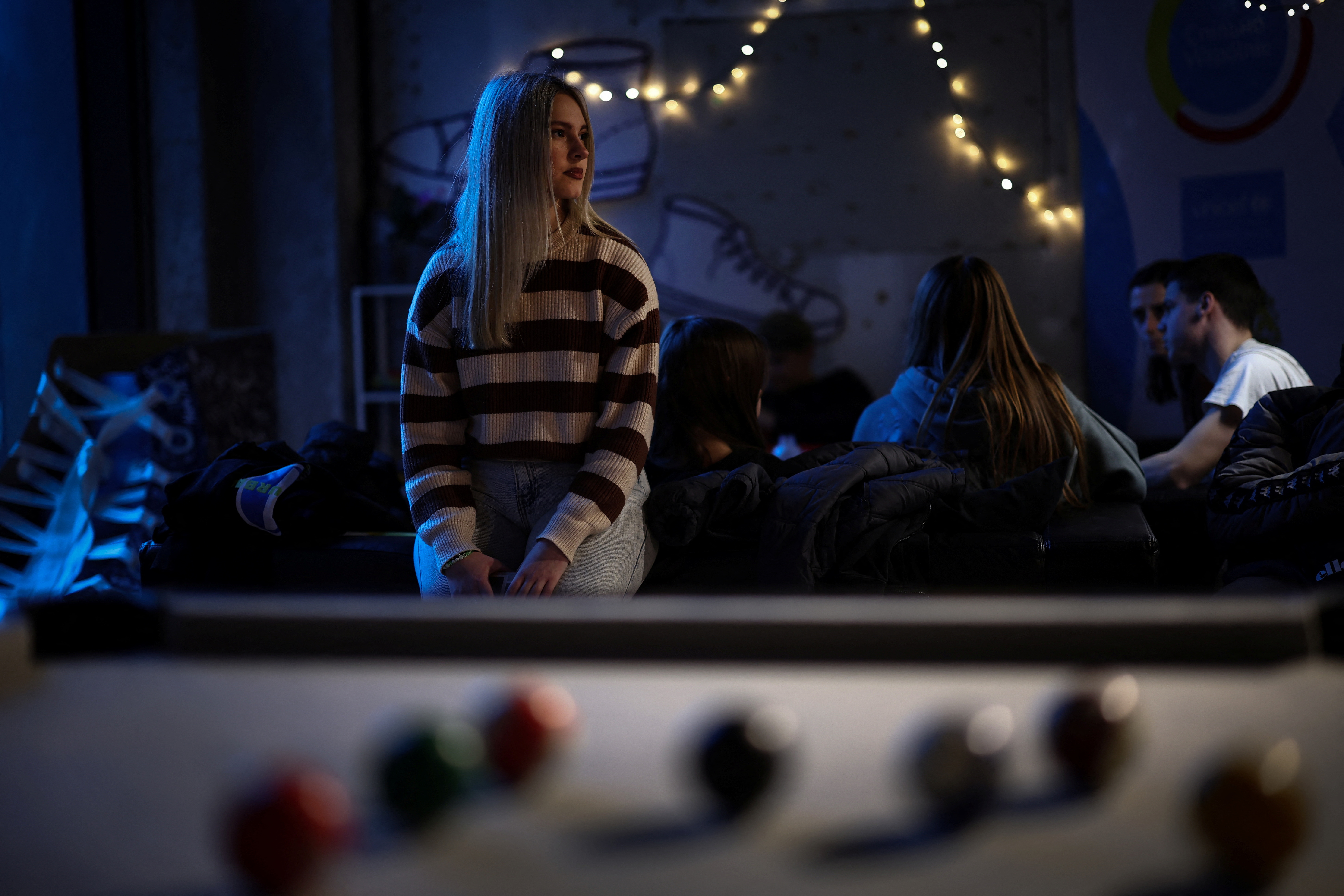 The Wider Image: With lives shattered by war, Ukrainian teens build new dreams