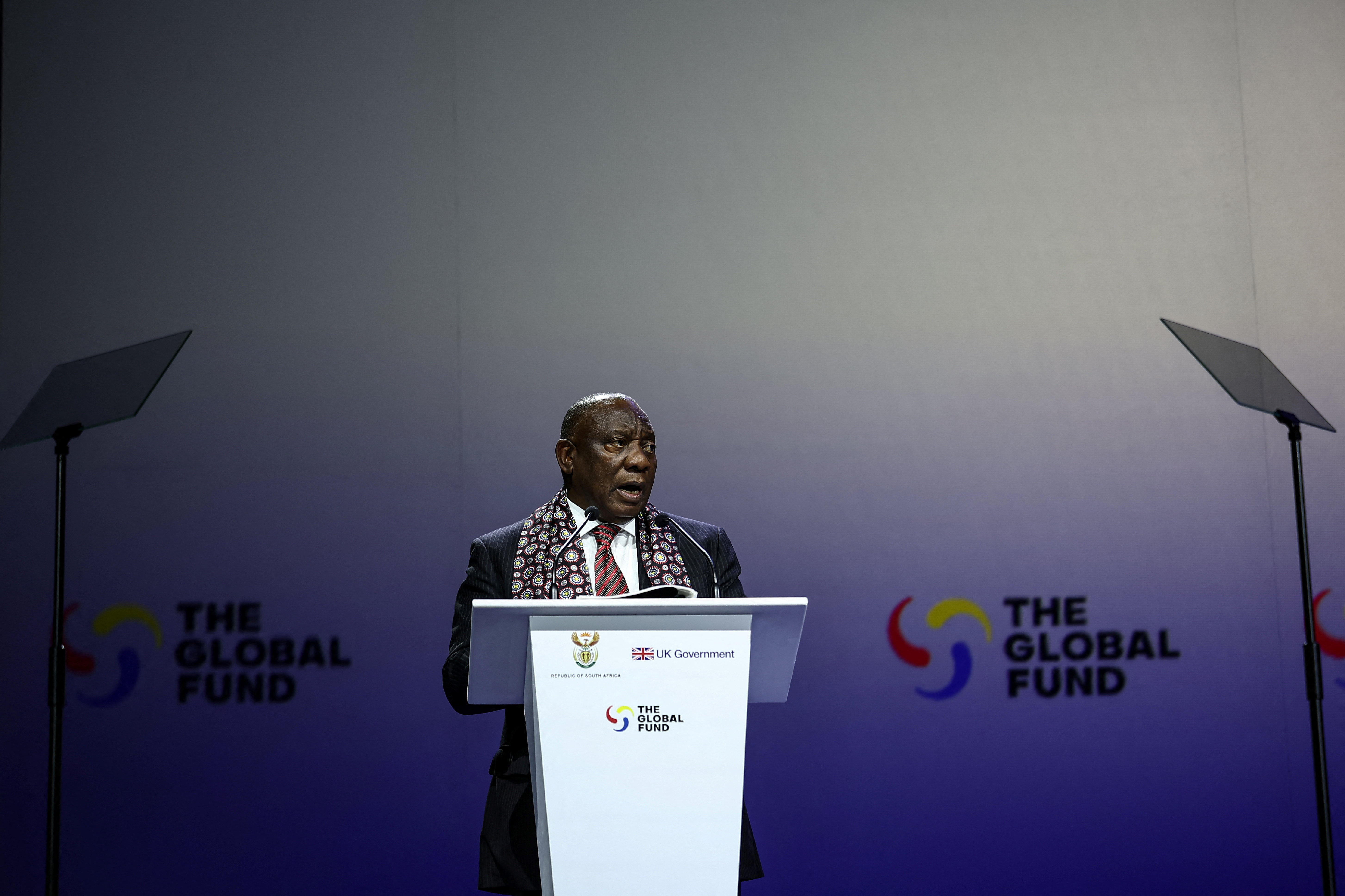 Global Fund’s Eighth Replenishment Summit at the Sandton Convention Centre
