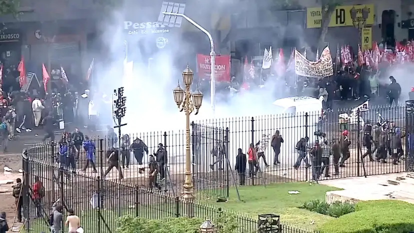 Argentina students protests