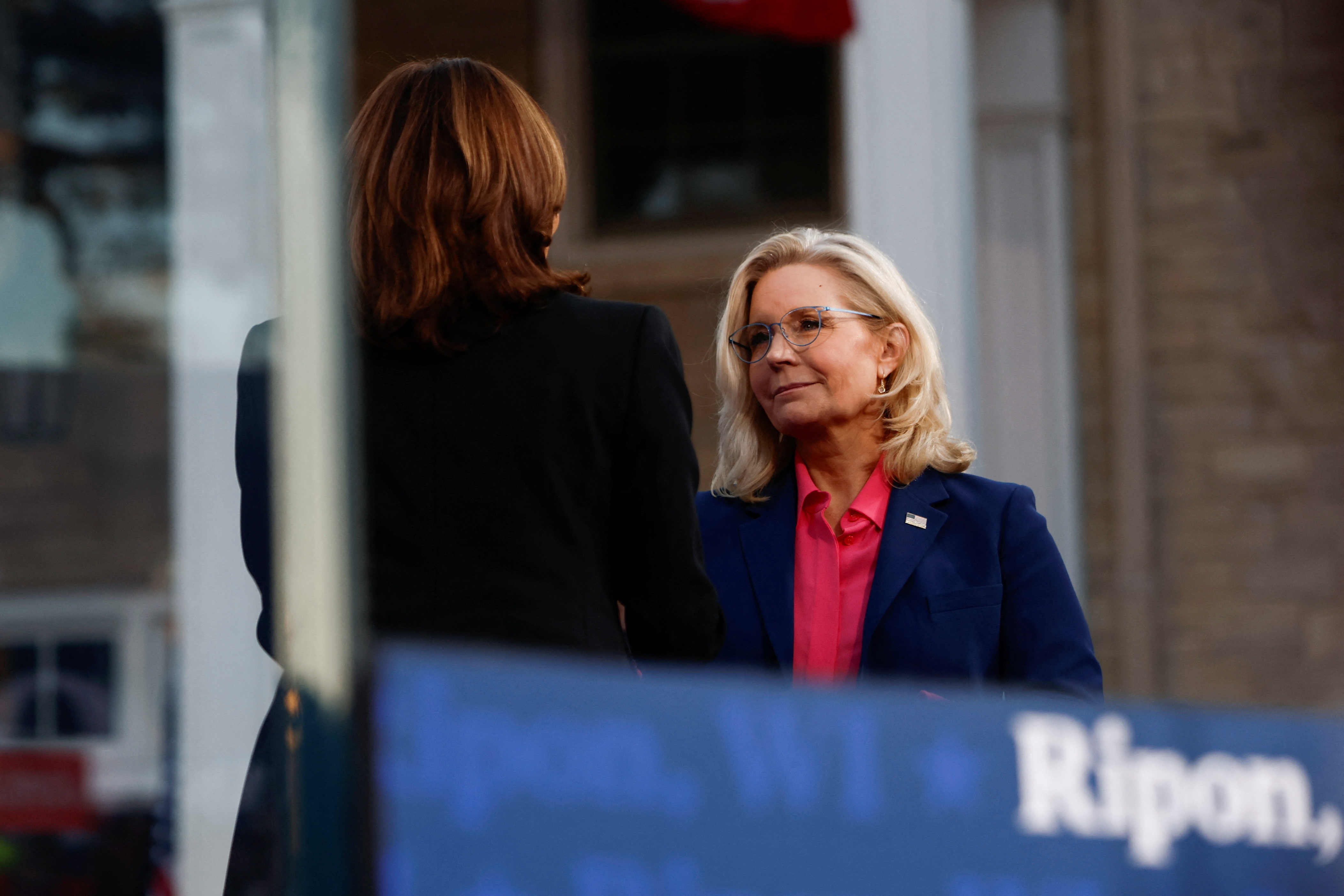 Democratic presidential nominee Harris visits Wisconsin