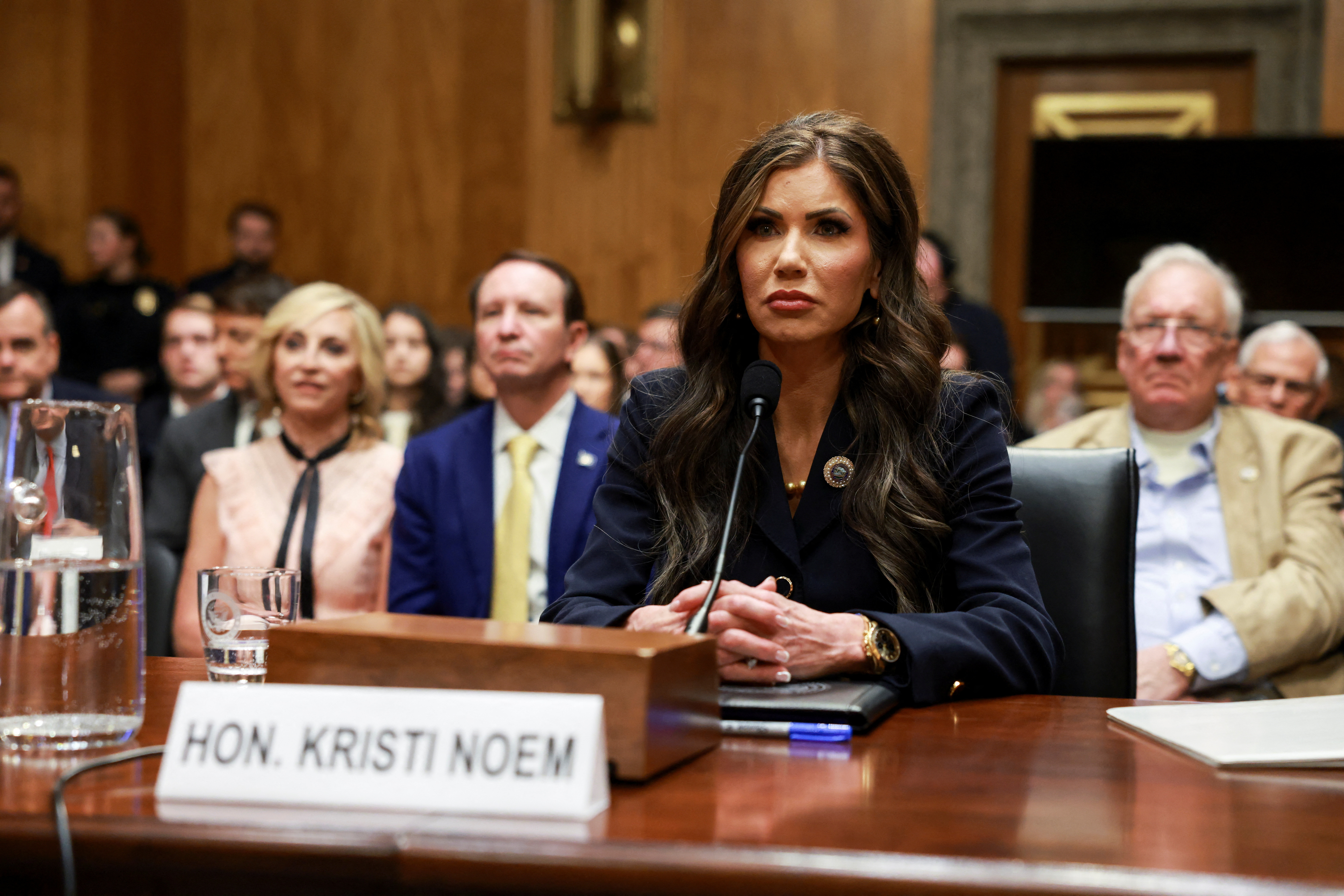 Confirmation hearing for Homeland Security nominee Kristi Noem