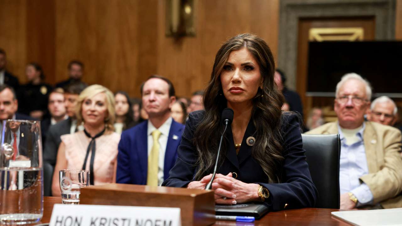 Confirmation hearing for Homeland Security nominee Kristi Noem