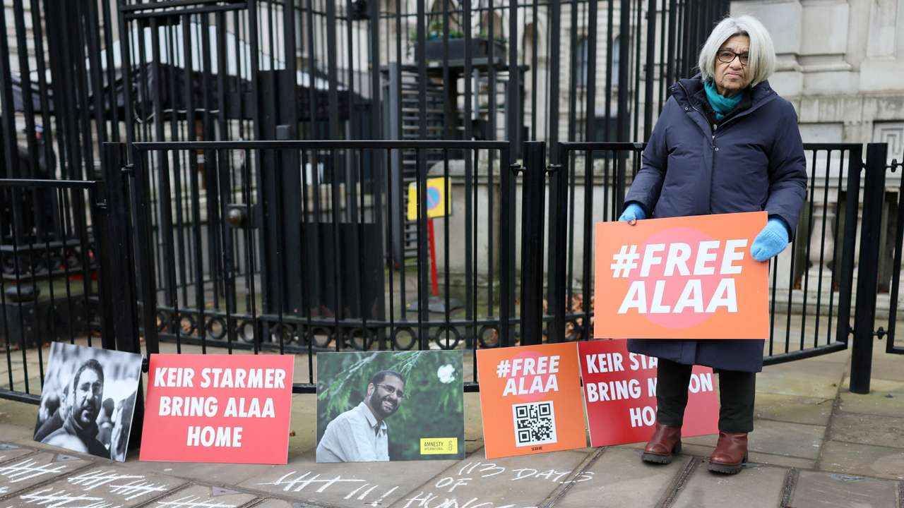 Hunger strike for Alaa Abd el-Fattah