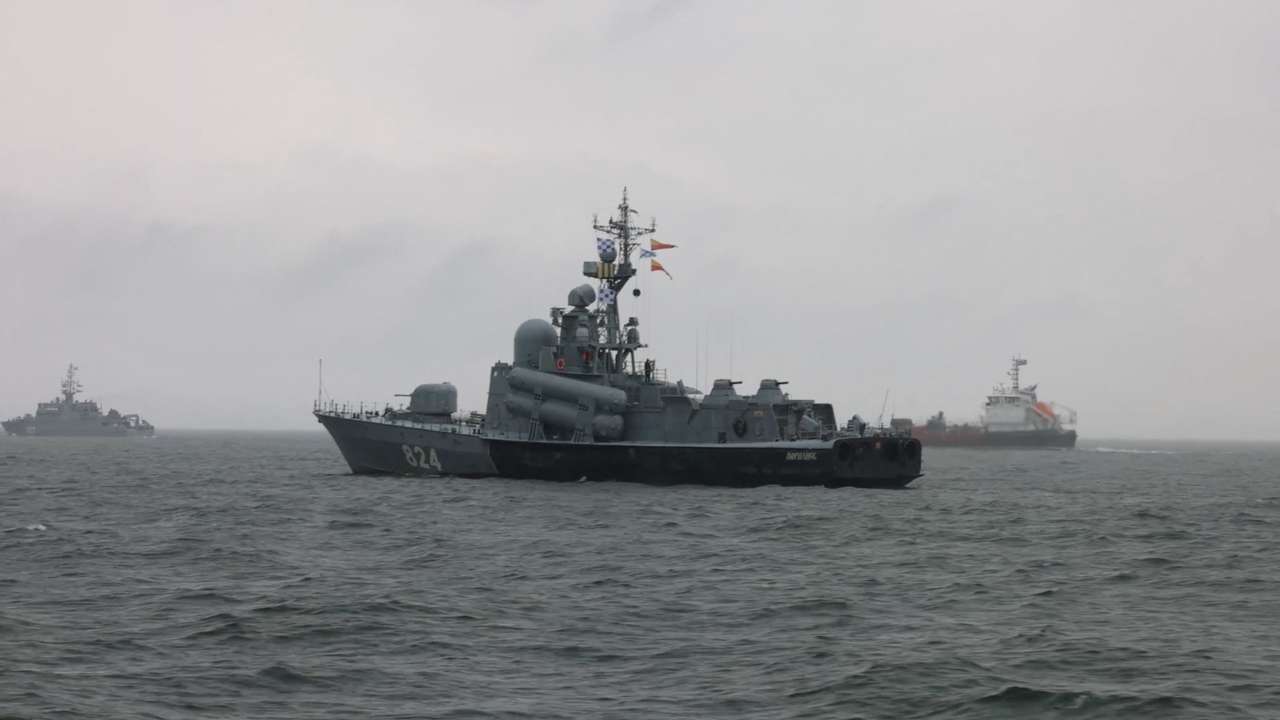 Russia begins major naval drills in the Pacific and Arctic oceans and the Baltic Sea