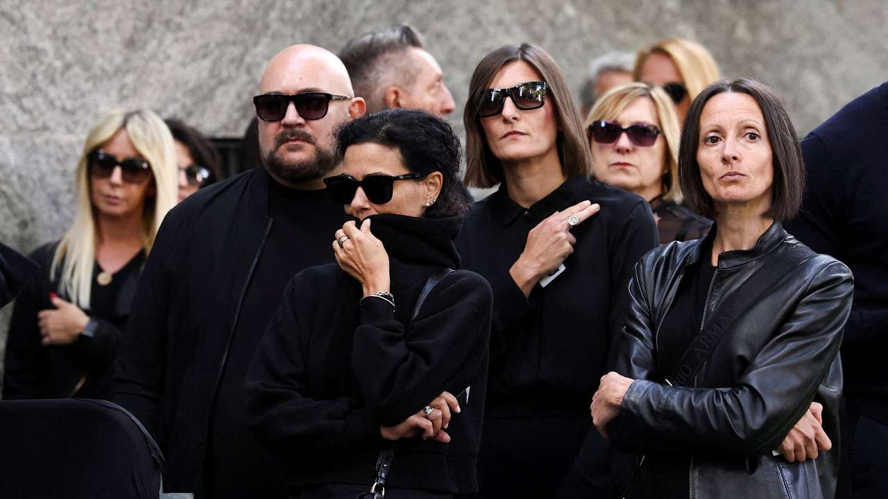 Designer Giorgio Armani lies in state, in Milan