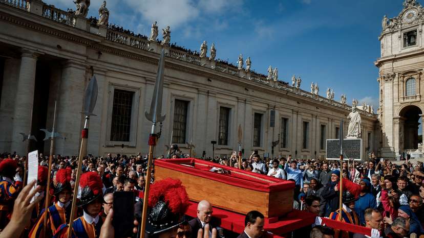 The Wider Image: Thousands line up to pay respect to Francis, the pope of 'outcasts'