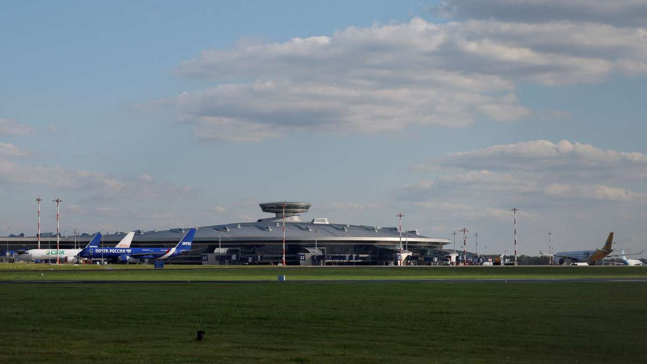 FILE PHOTO: Moscow's Vnukovo airport