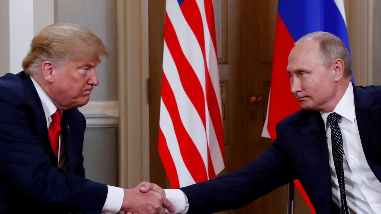 FILE PHOTO: Trump-Putin summit in Helsinki