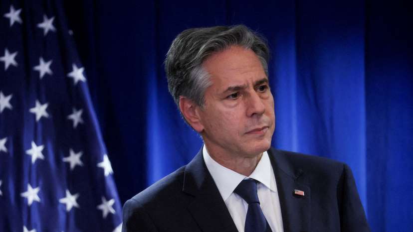 FILE PHOTO: U.S. Secretary of State Antony Blinken visits China