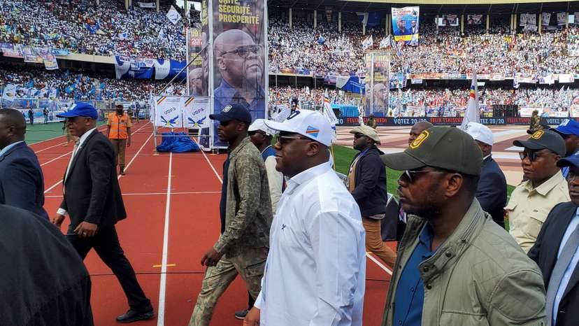 Congolese President Tshisekedi launches electoral campaign with Kinshasa rally