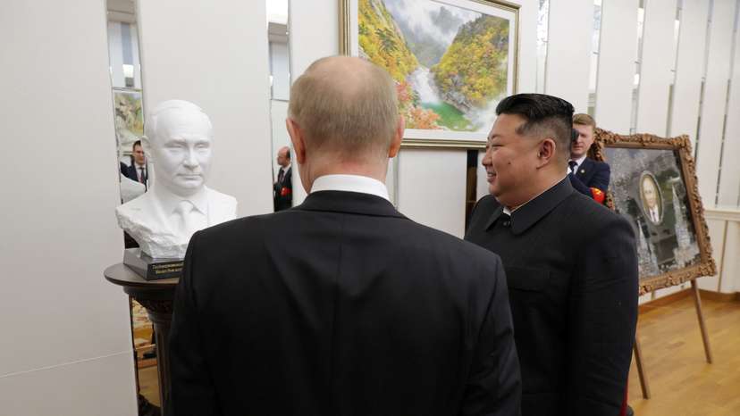 Russian President Putin visits North Korea