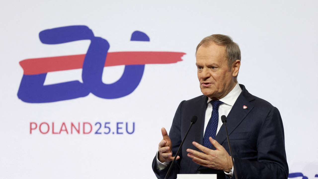 FILE PHOTO: Polish Prime Minister Donald Tusk