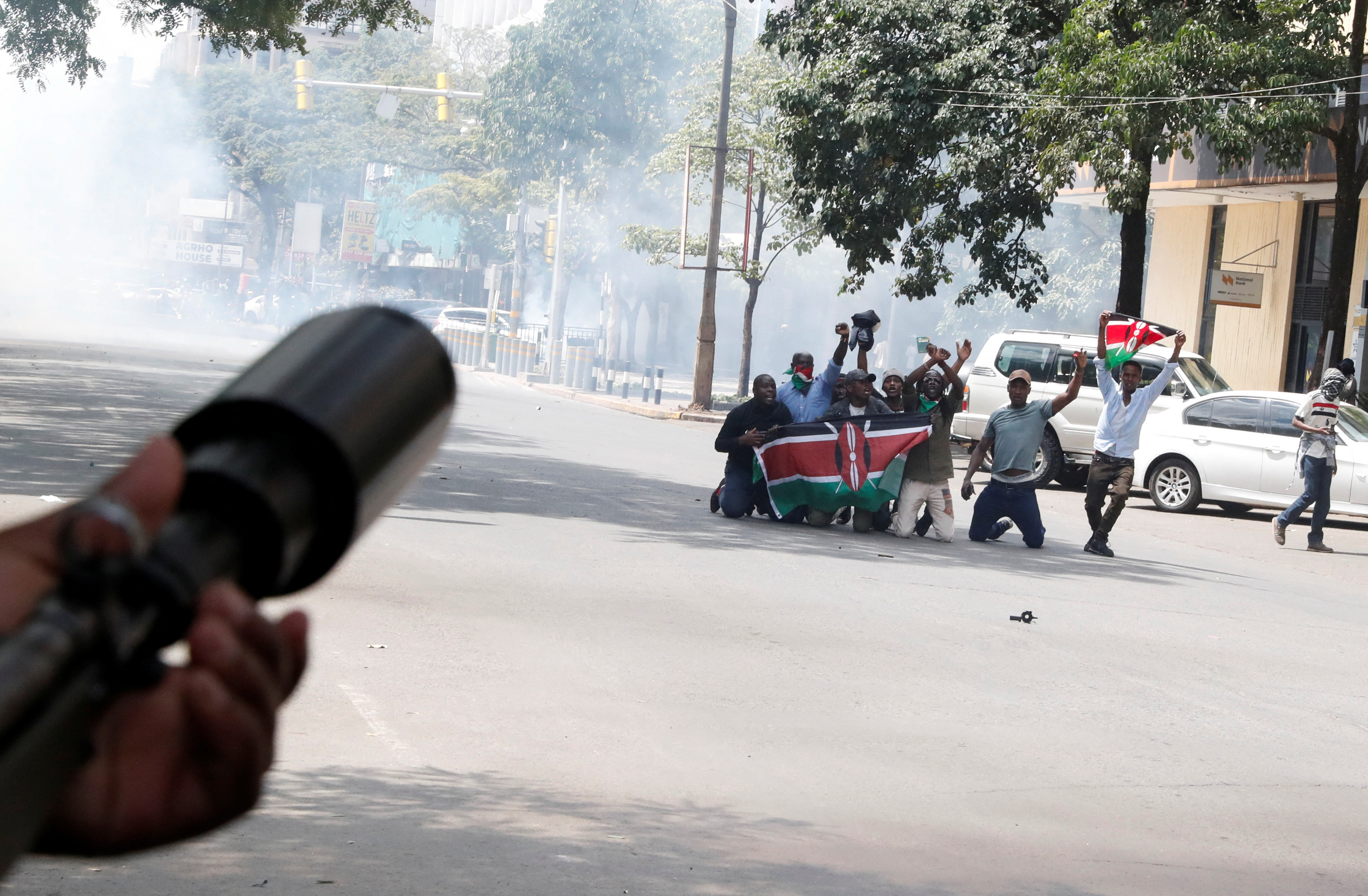 Protests in Kenya over death of blogger in custody last week