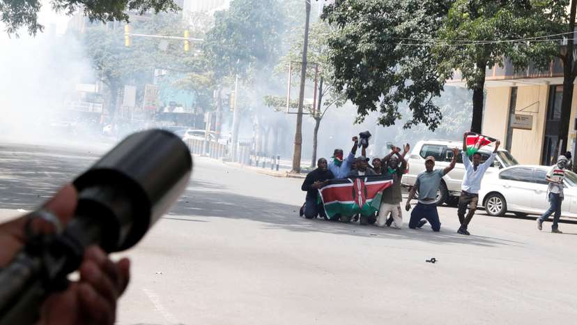Protests in Kenya over death of blogger in custody last week
